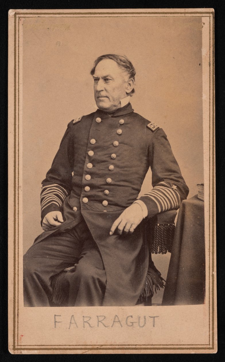 Portrét Davida Glasgowa Farraguta 1801-1870, před rokem 1870. od Brady