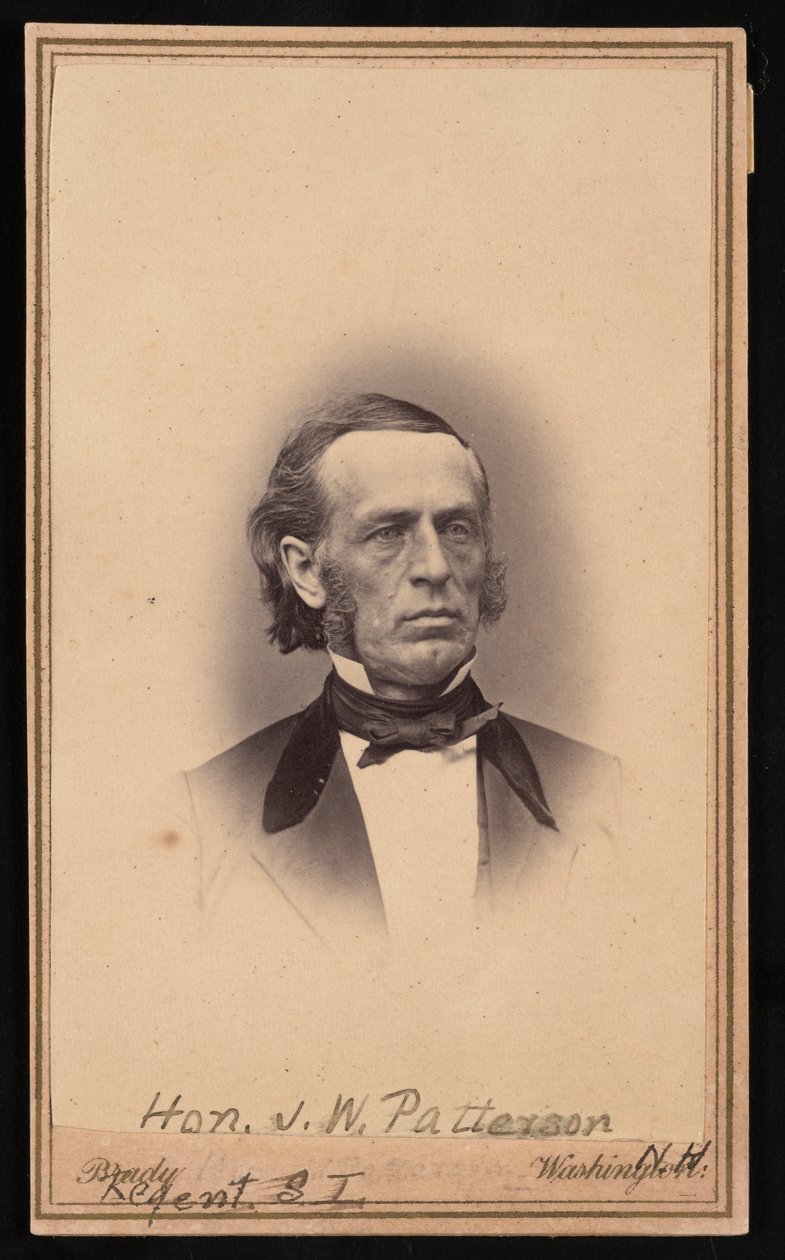 Portrét Jamese Willise Pattersona 1823-1893, před rokem 1869. od Brady