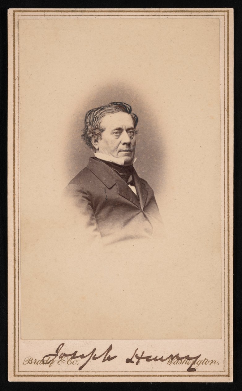 Portrét Josepha Henryho 1797-1878, mezi 1858 a 1869. od Brady