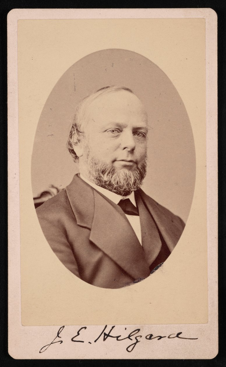Portrét Julia Erasma Hilgarda 1825-1891, 1875. od Brady