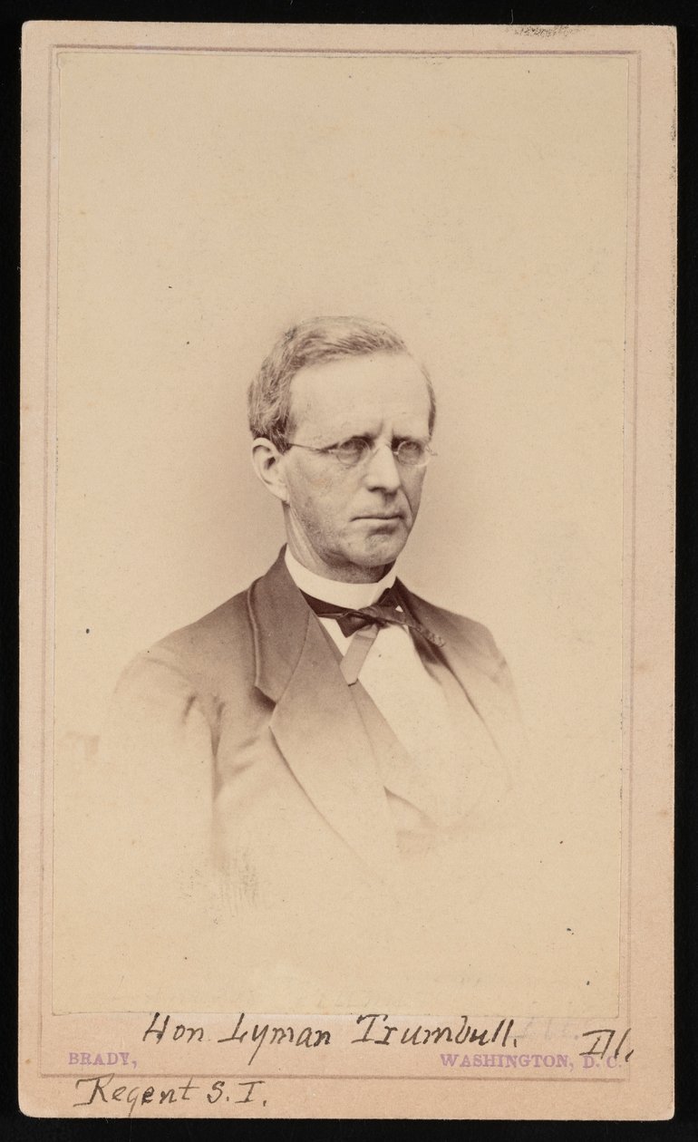 Portrét Lymana Trumbulla 1813-1896, mezi 1862 a 1869. od Brady