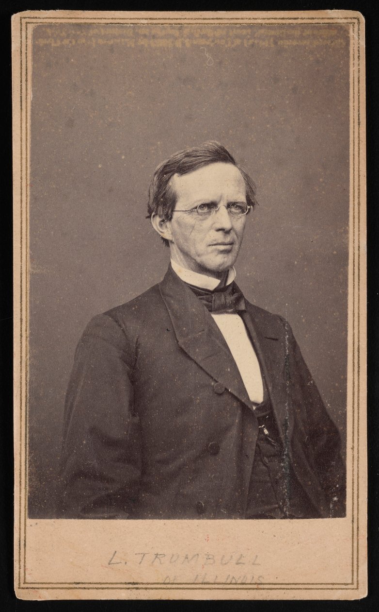 Portrét Lymana Trumbulla 1813-1896, mezi 1864 a 1868. od Brady