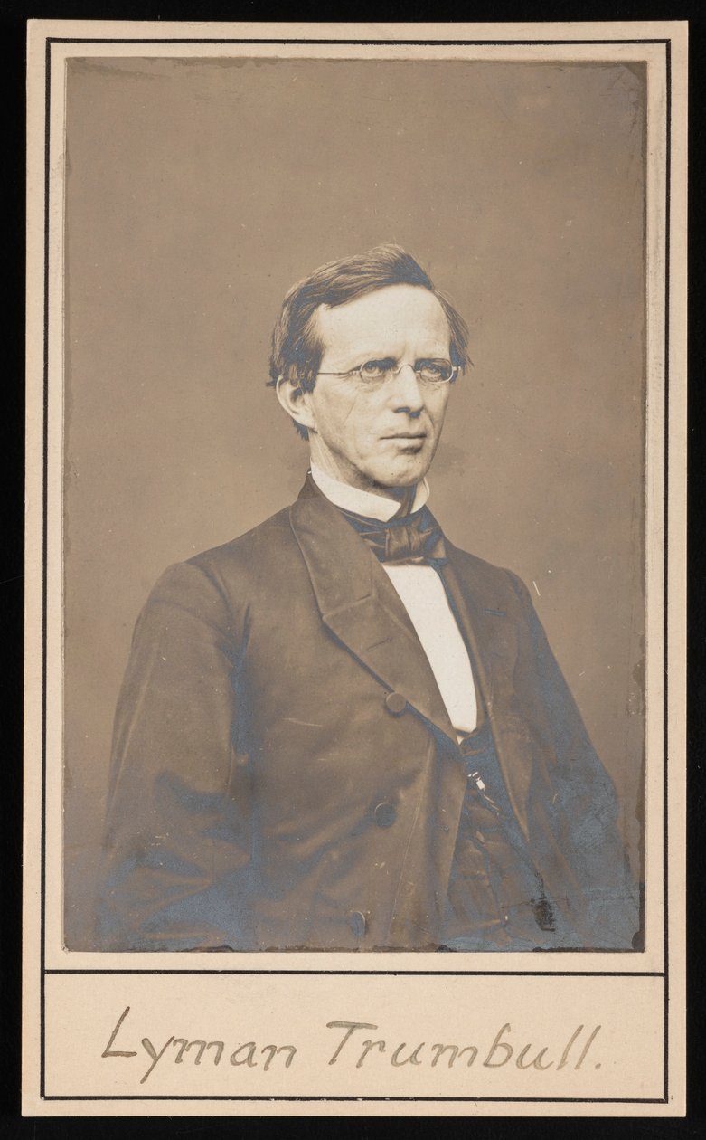 Portrét Lymana Trumbulla 1813-1896, mezi 1864 a 1868. od Brady