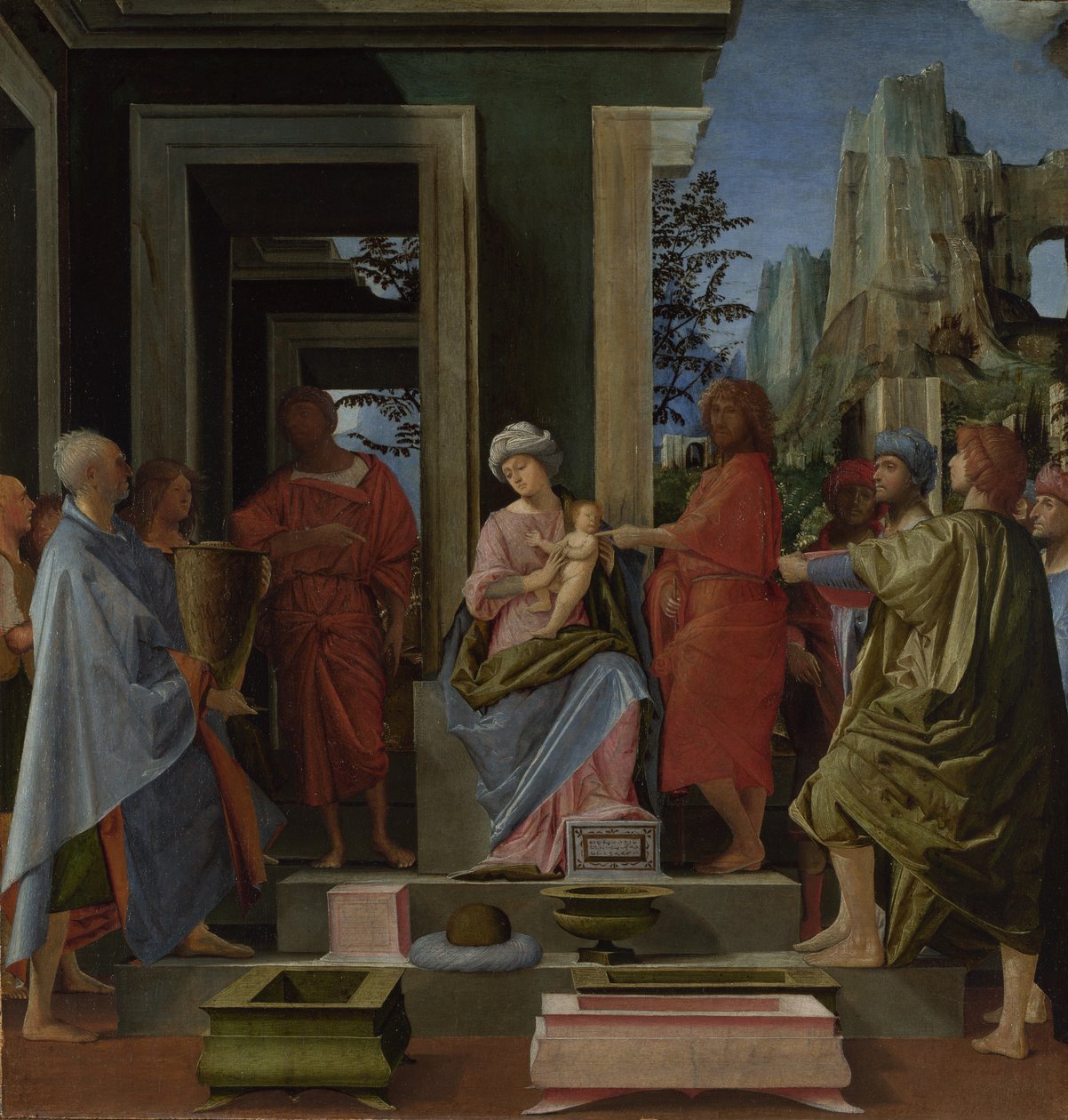 Klanění králů, c. 1500 od Bramantino