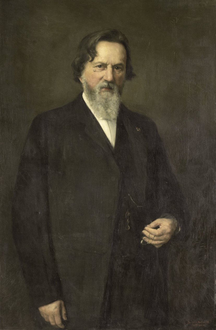 Profesor Franciscus Donders (1818-1889), fyziolog a oftalmolog od Bramine Hubrecht