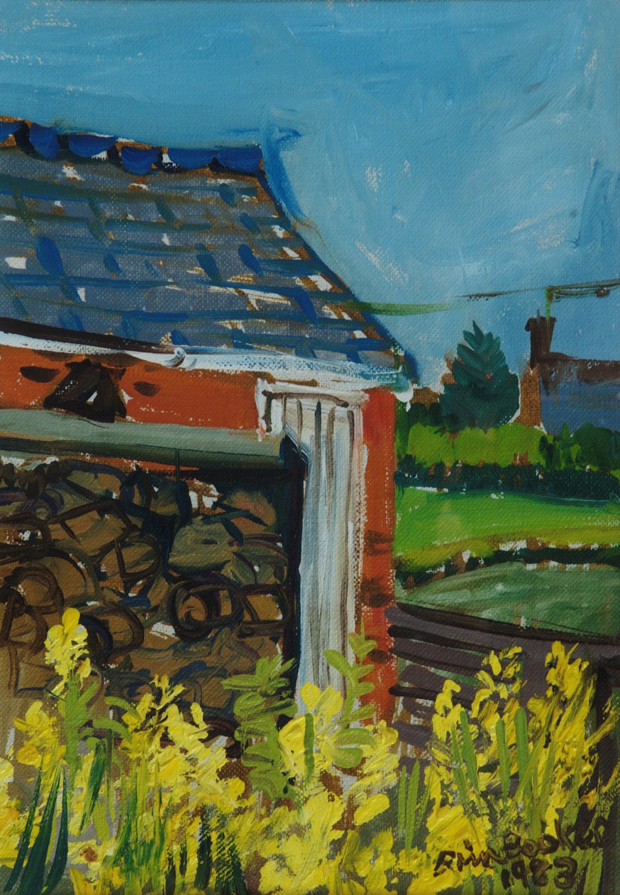 Květy zelí v zahradě, 1983 od Brenda Brin Booker