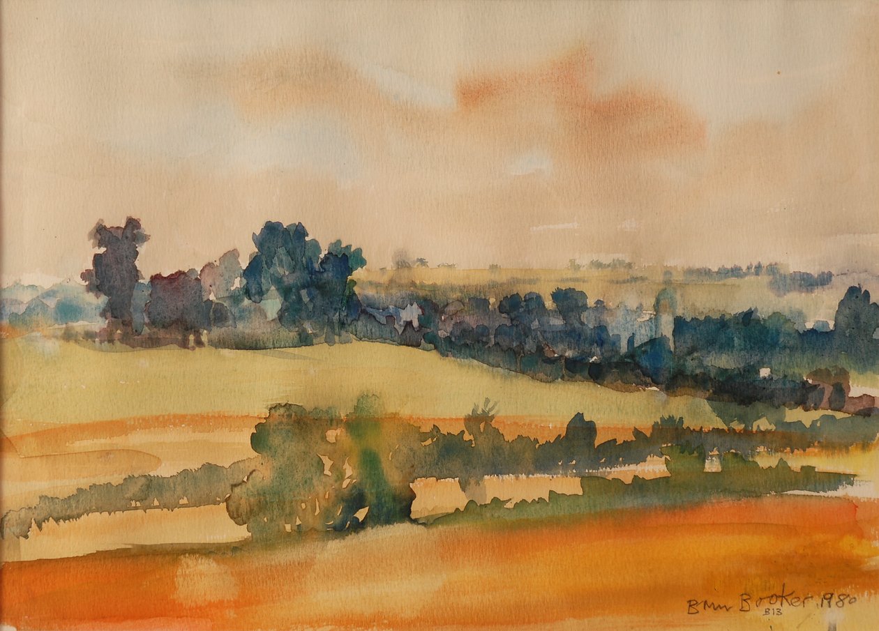 Zrání pole, 1980 od Brenda Brin Booker