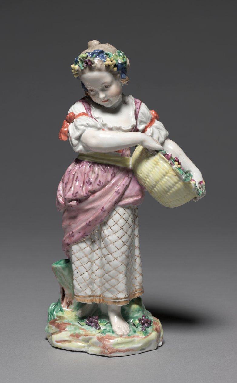 Postava podzimu ze čtyř ročních období, c. 1775. od Bristol Porcelain Factory