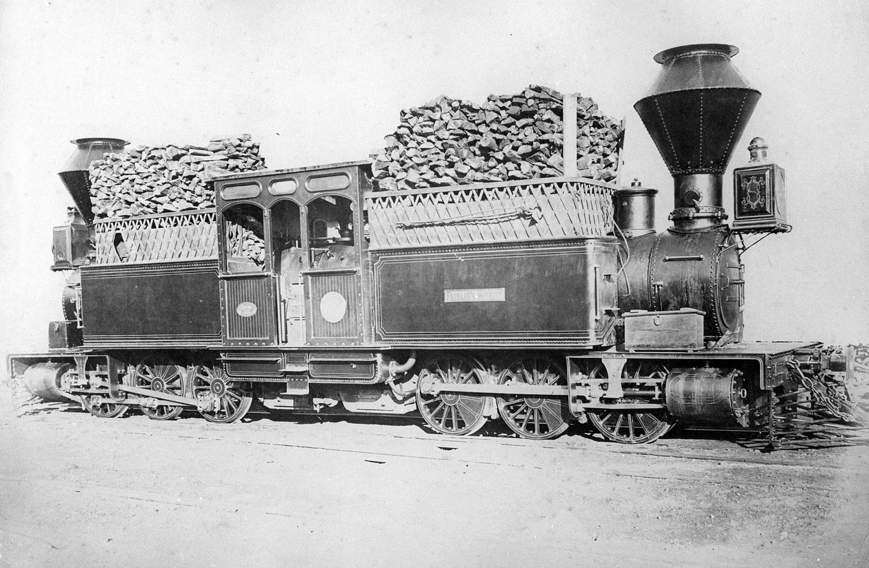 A Double Fairlie Engine, cca 1870s od British Photographer
