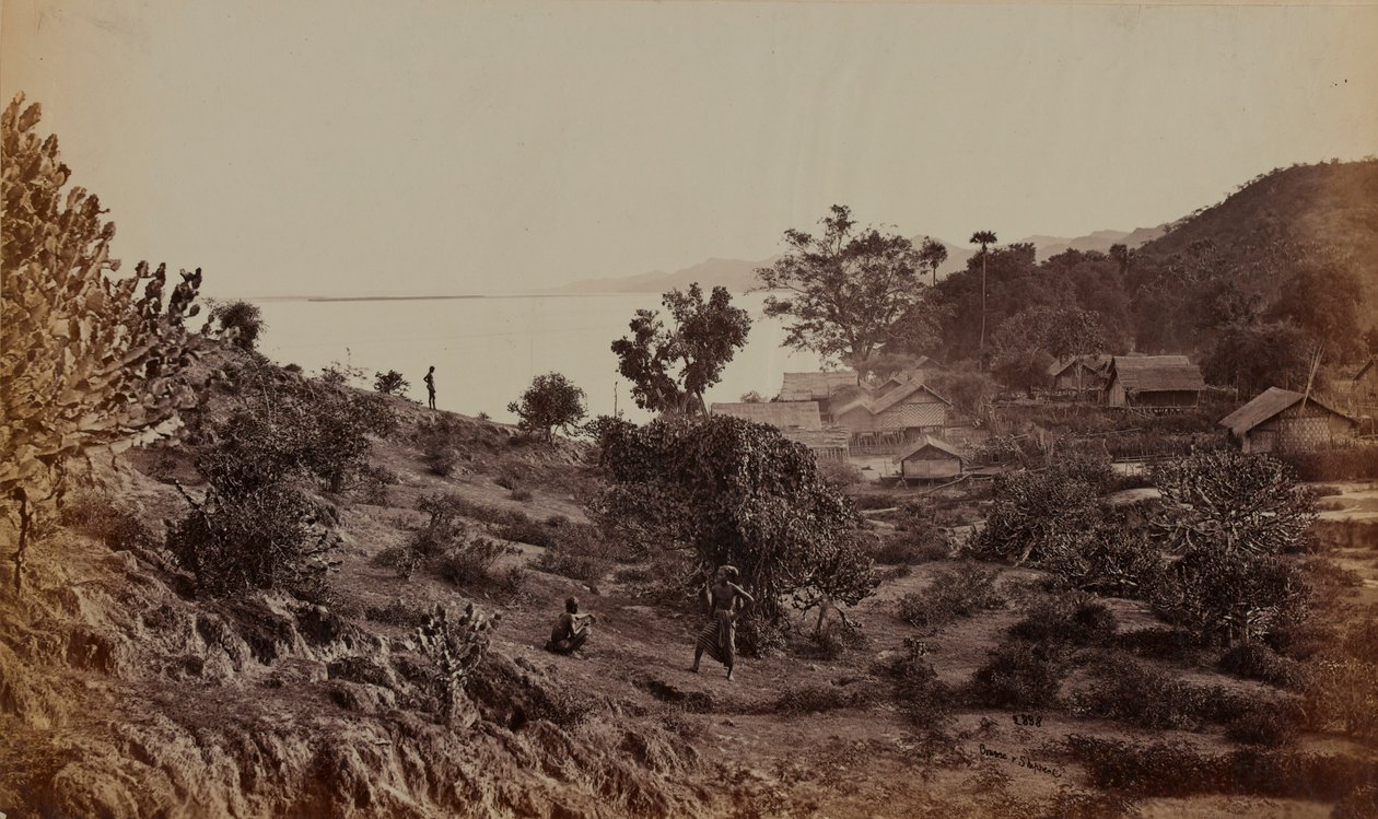 Vesnice na Irrawaddy od British Photographer