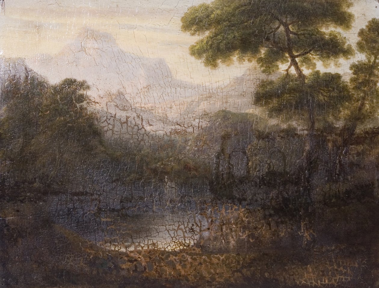 Horská krajina, c.1788 od British School