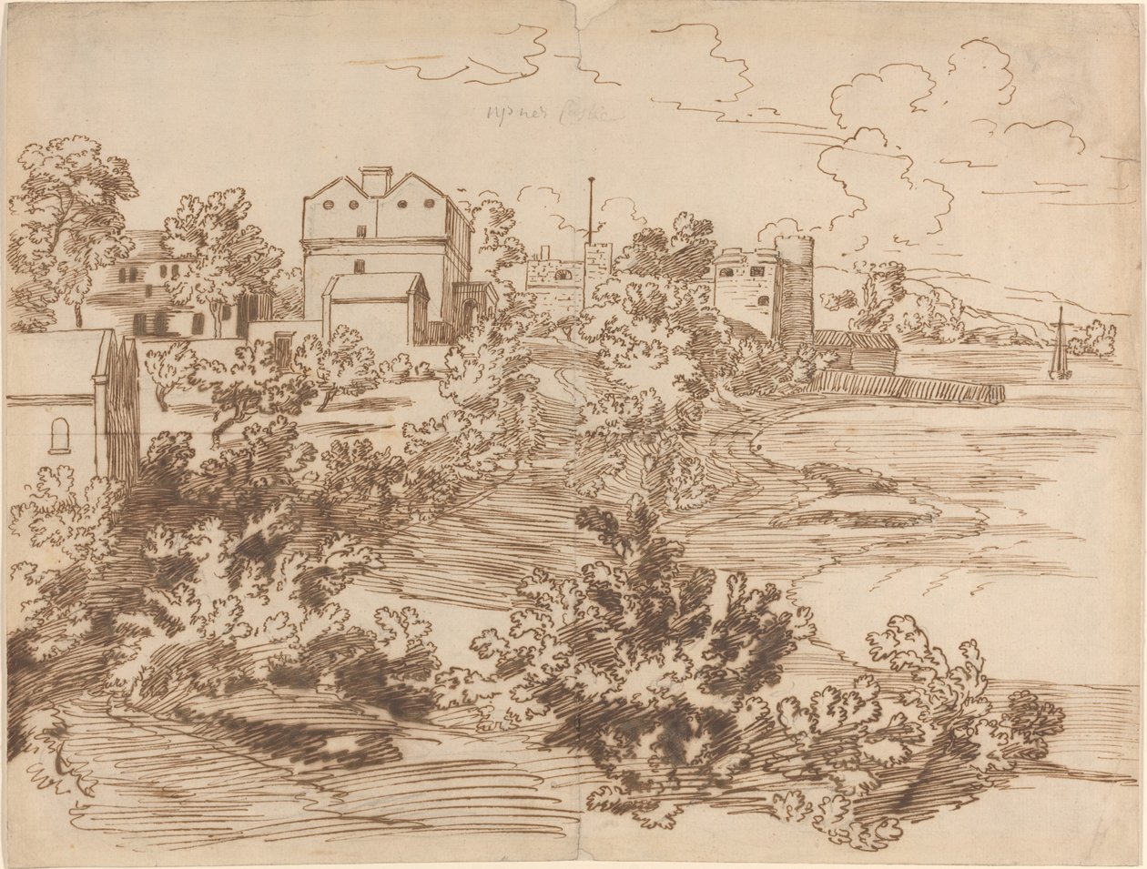 Hrad Upnor od British 18th Century