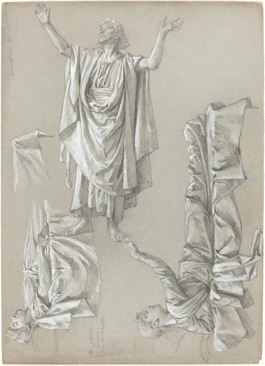 Studie k výchově dcery Jairovy od British 19th Century