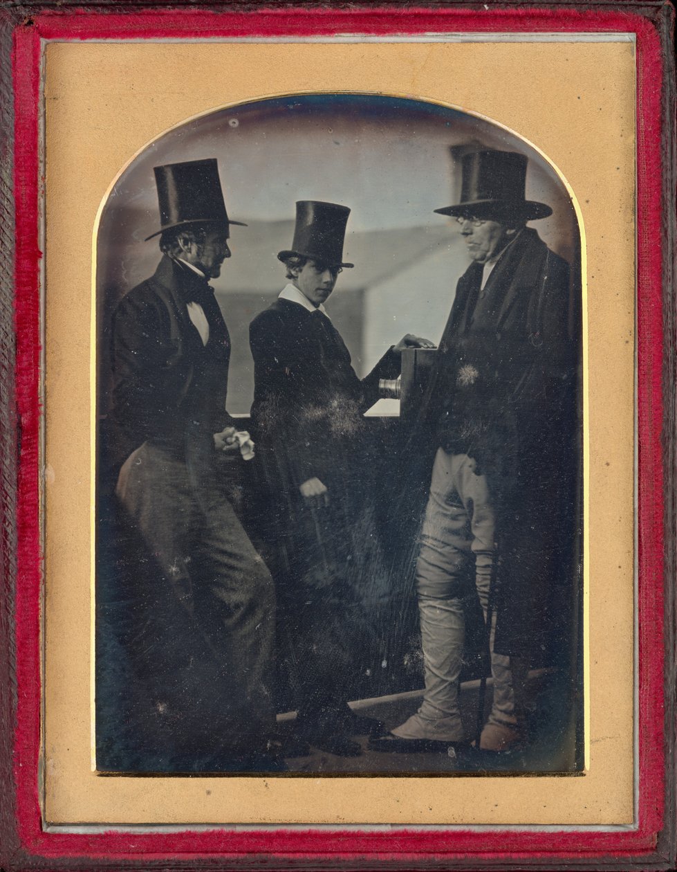 John Ashworth, Edmund Ashworth, Edmund Ashworth, Jr., 1848 (foto) od British Photographer