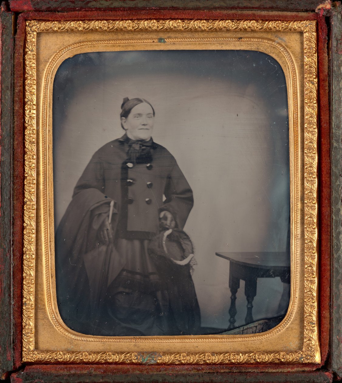 Portrét ženy, c. 1860 (foto) od British Photographer