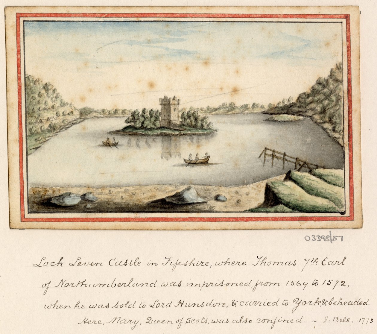 Série skic, pohledy ve Velké Británii, kontinentu a Americe 1772-1778 (akvarel) od British School