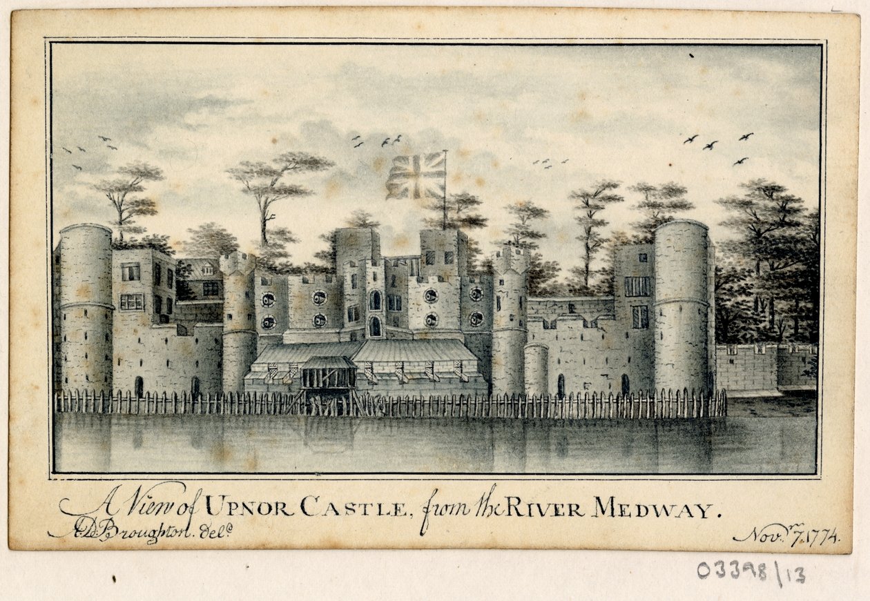 Série skic, pohledy ve Velké Británii, kontinentu a Americe 1772-1778 (akvarel) od British School