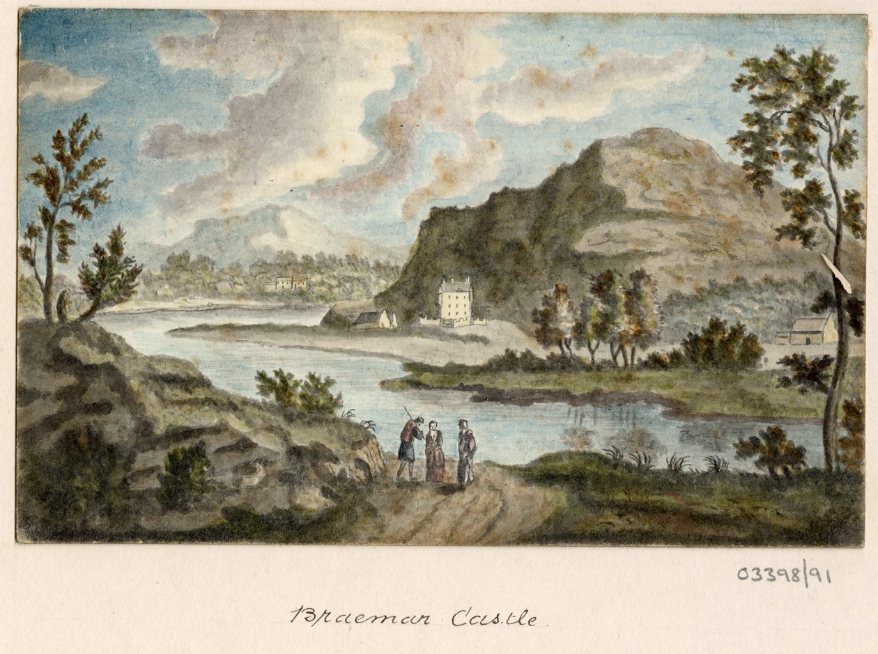 Série skic, pohledy ve Velké Británii, kontinentu a Americe 1772-1778 (akvarel) od British School