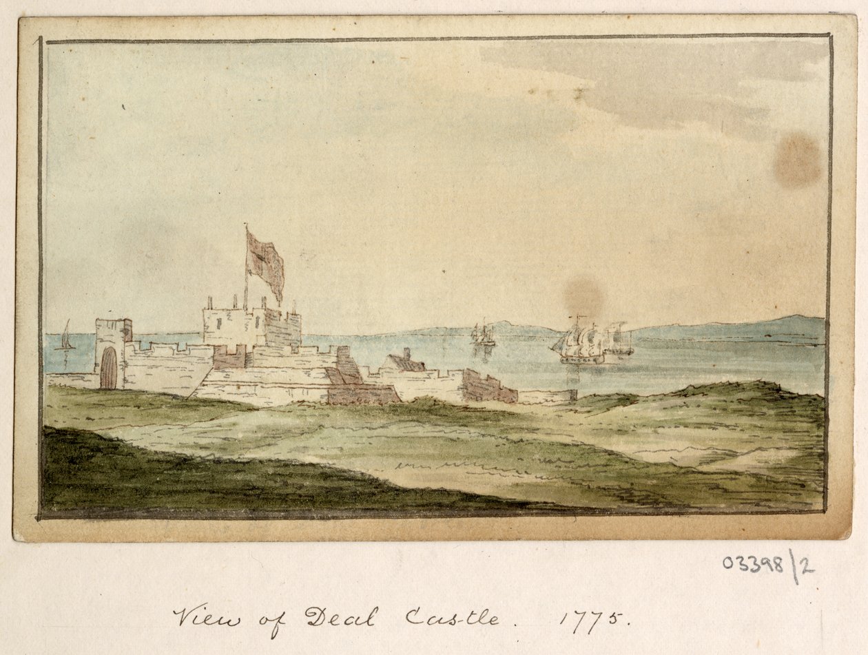 Série skic, pohledy ve Velké Británii, kontinentu a Americe 1772-1778 (akvarel) od British School
