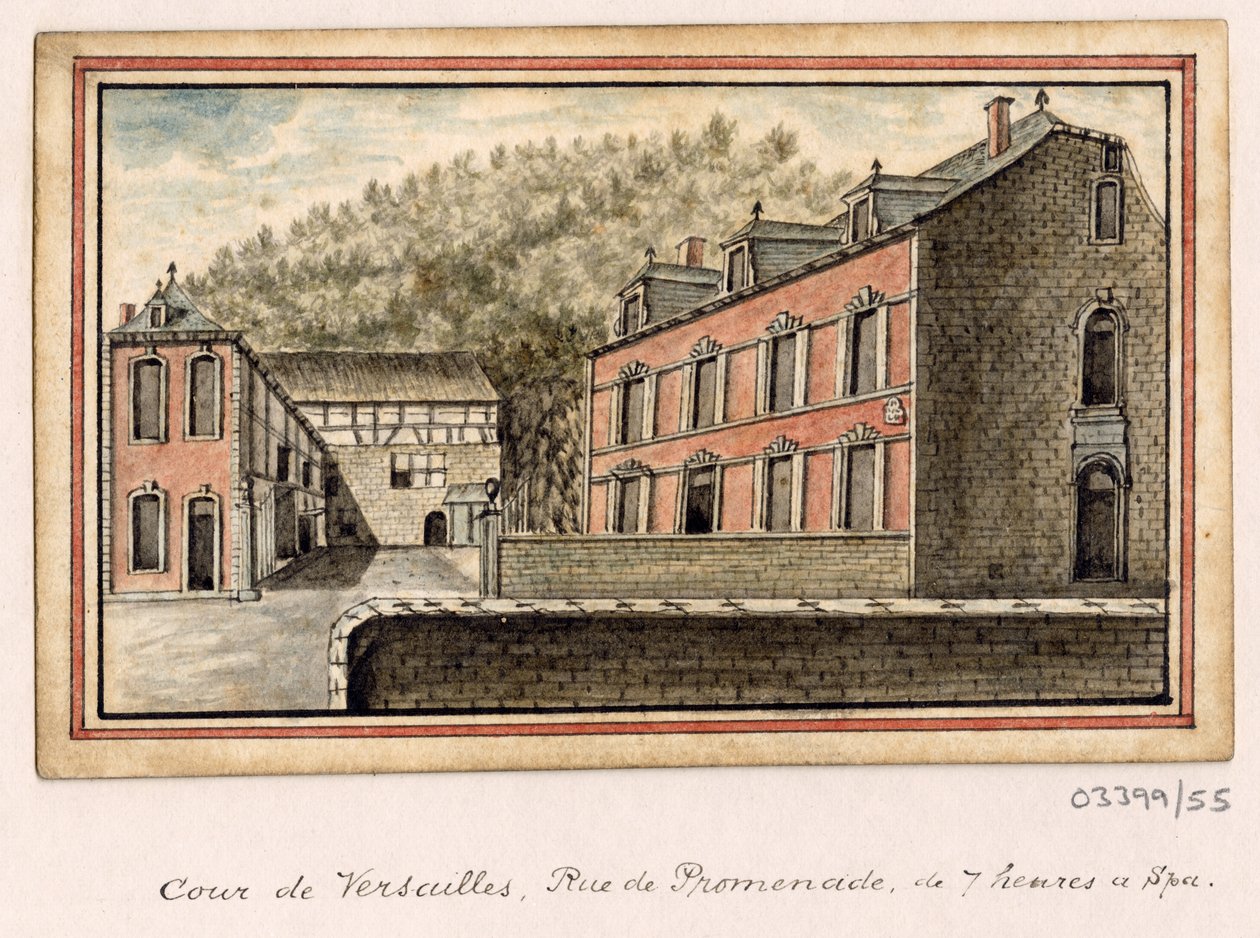 Série skic, pohledy ve Velké Británii, kontinentu a Americe 1772-1778 (akvarel) od British School