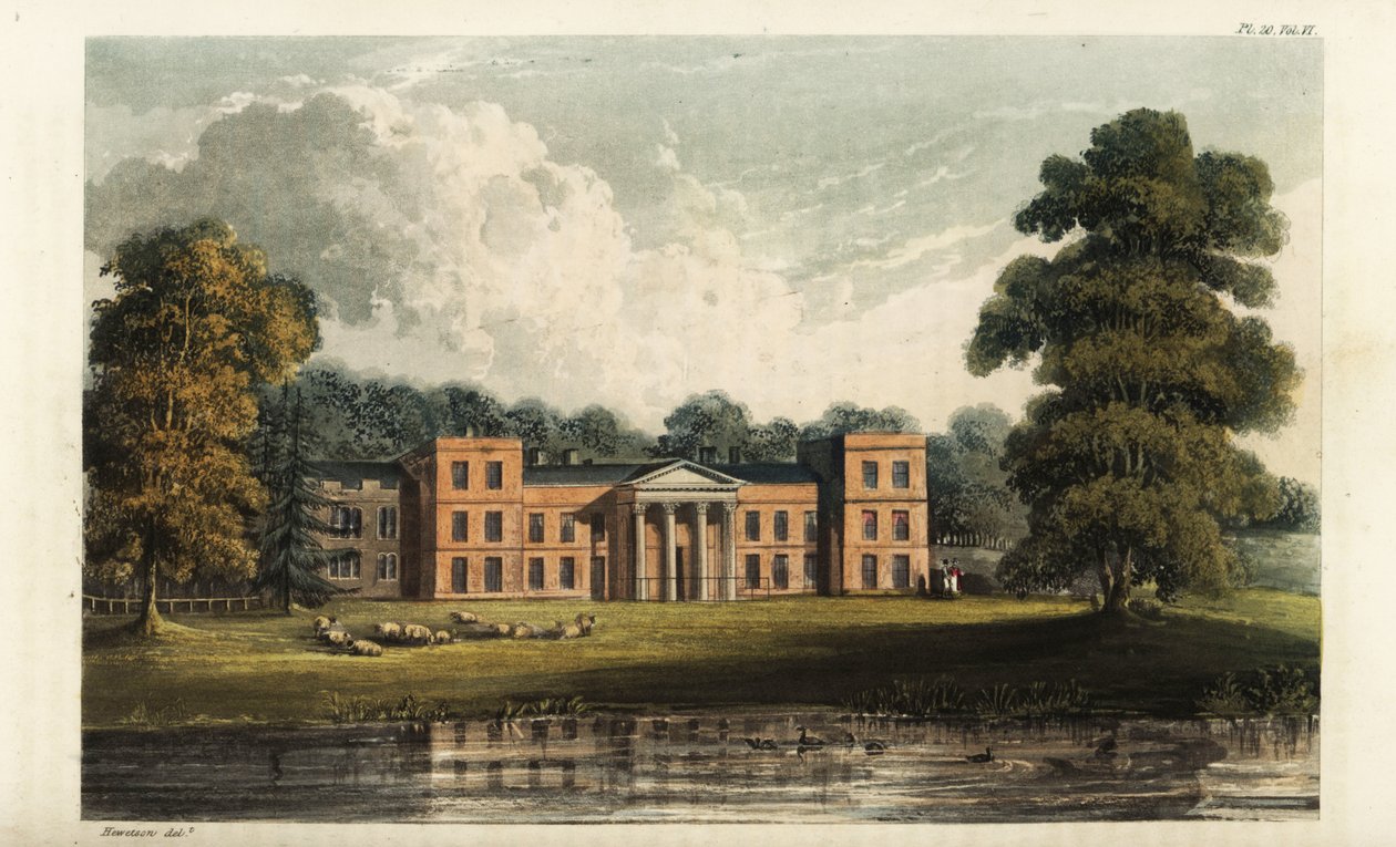 Clumber Park, Nottinghamshire, sídlo vévody z Newcastlu od British School