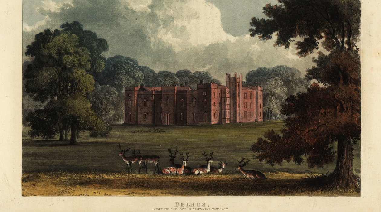 Clumber Park, Nottinghamshire, sídlo vévody z Newcastlu od British School