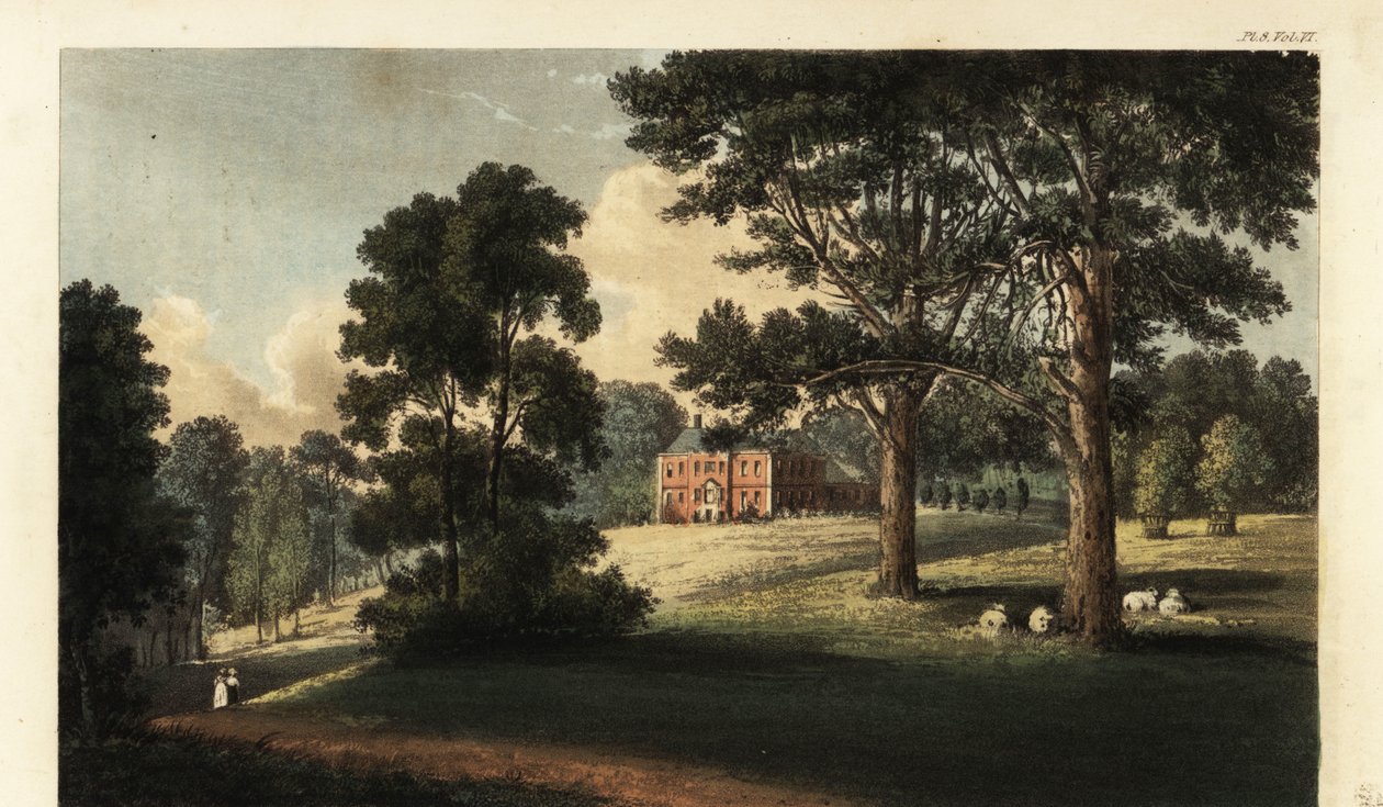 East Cowes Castle, Isle of Wight, sídlo architekta Johna Nase od British School
