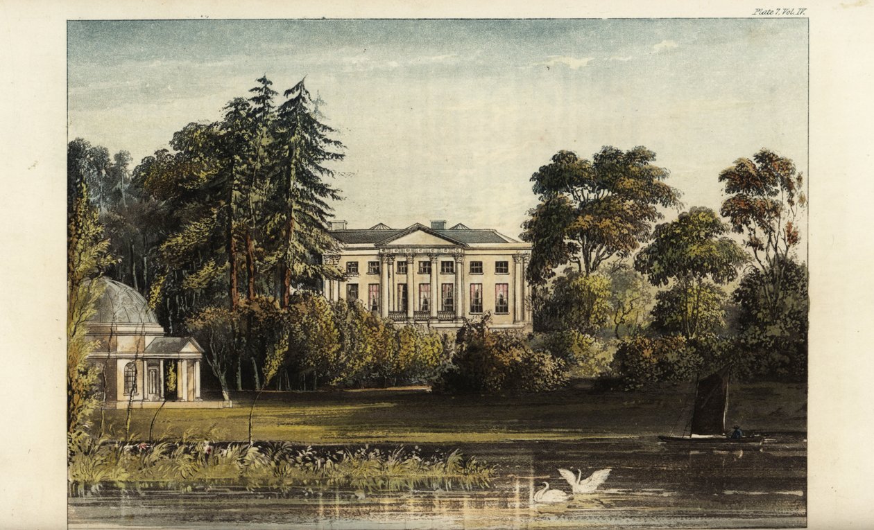 Hampton House nebo Garrickova vila, Richmond on Thames od British School