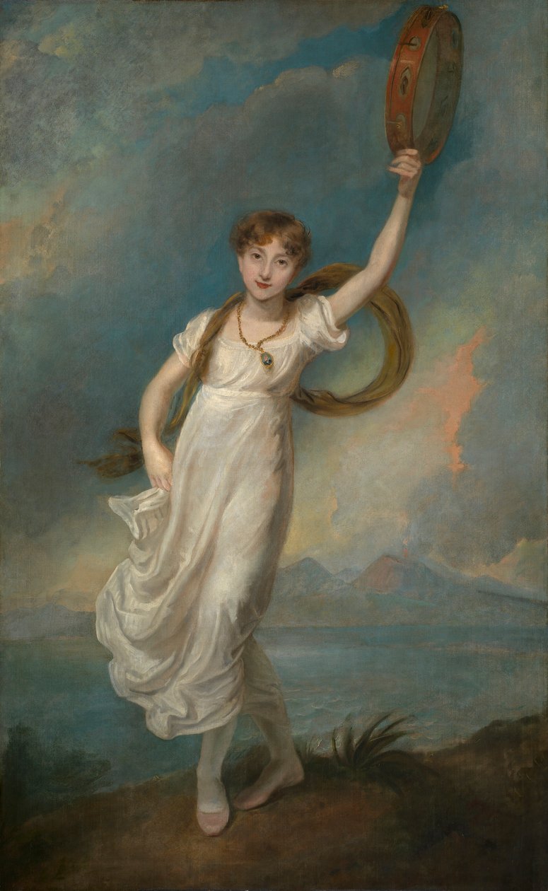Horatia Nelson (1801-1881), asi 1815 (olej na plátně) od British School