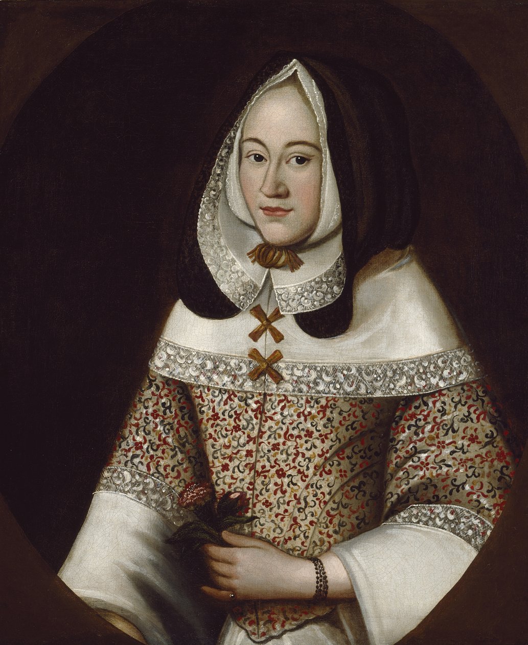 Jane, první manželka Johna Tradescanta mladšího, kolem roku 1630 od British School