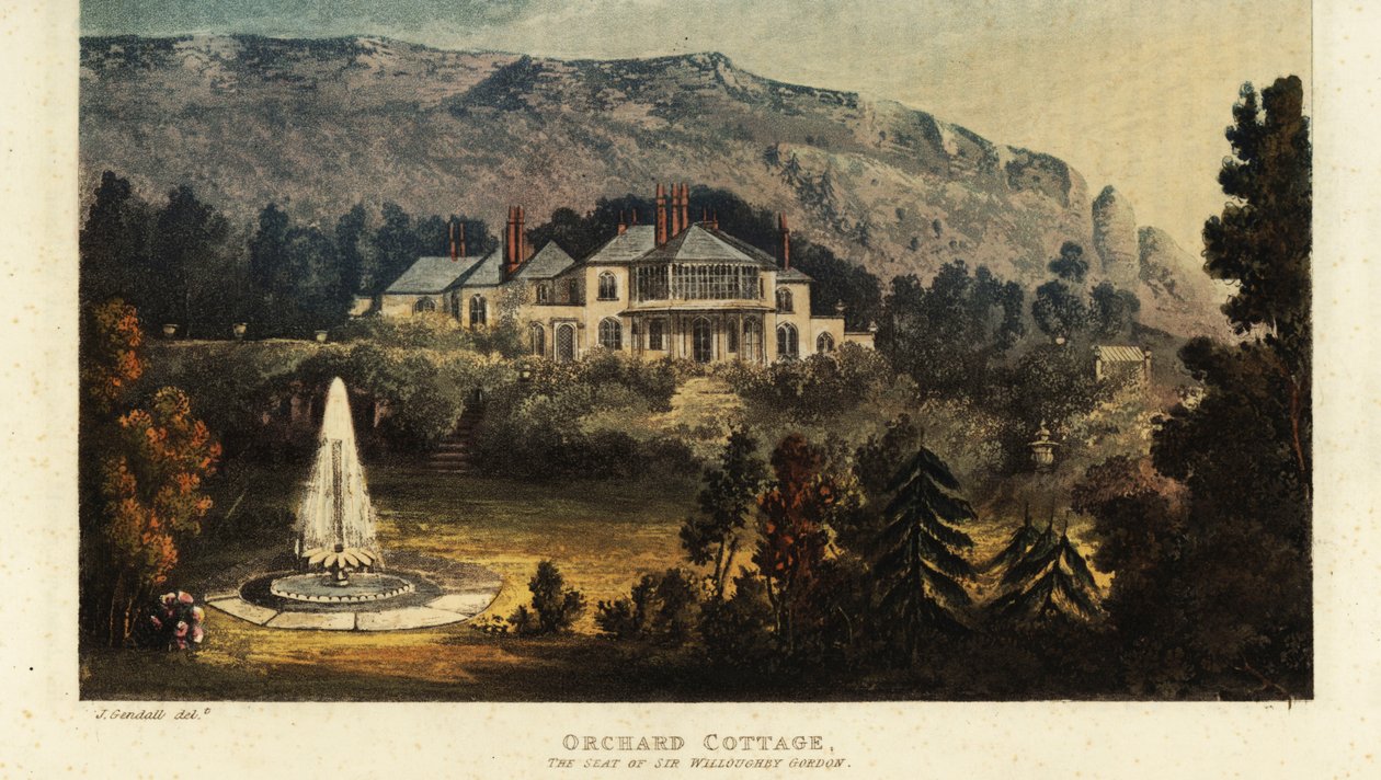 Orchard Cottage, Isle of Wight, sídlo sira Willoughbyho Gorda od British School