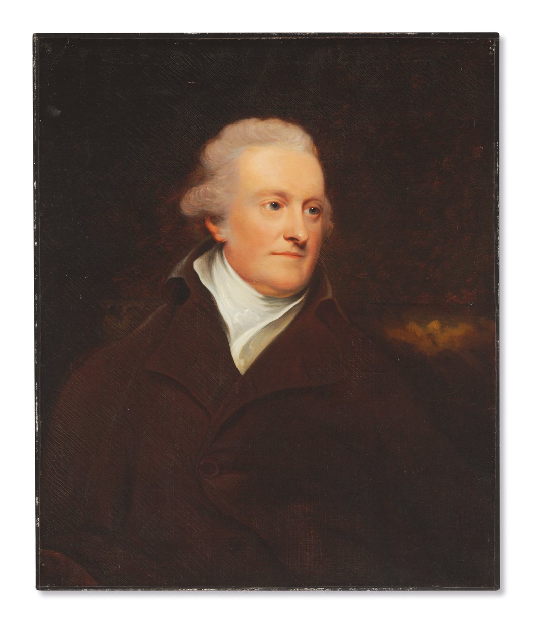 Portrét Johna Frere, Esq. (olej na plátně) od British School
