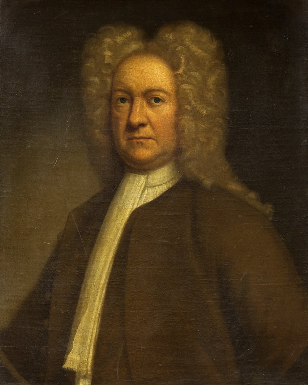 Portrét muže, cca 1750 (olej na plátně) od British School