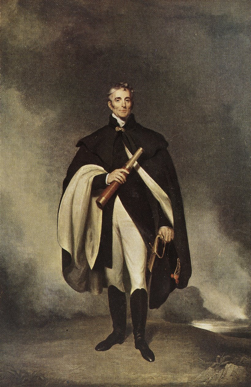 Vévoda z Wellingtonu K. G., konec 18. až 19. století (polotón) od British School