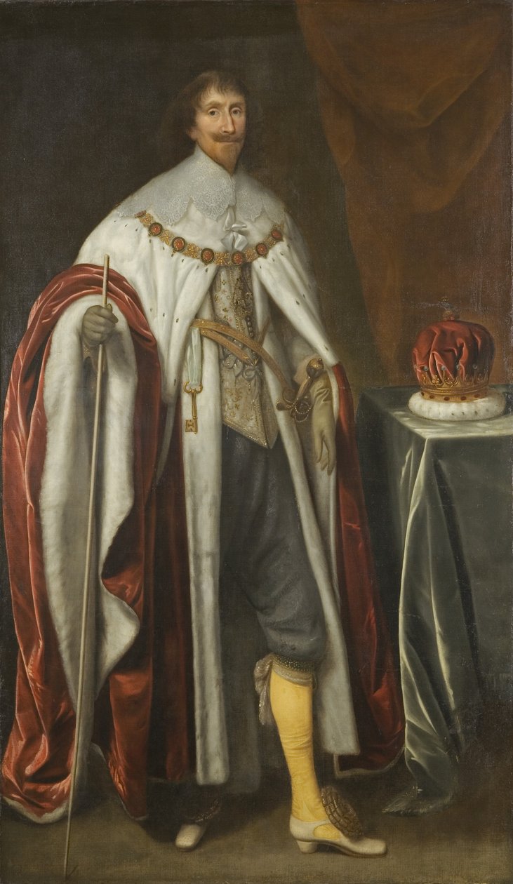 Hrabě z Pembroke, kolem 1627 (olej na plátně) od British School