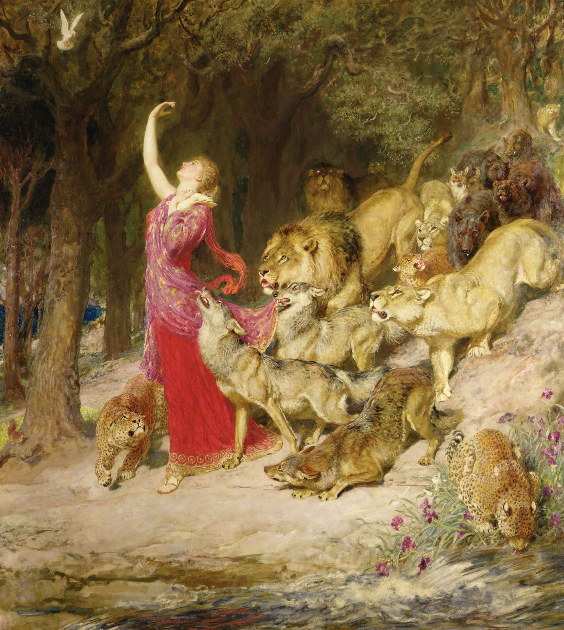 Afrodita, 1902 od Briton Riviere