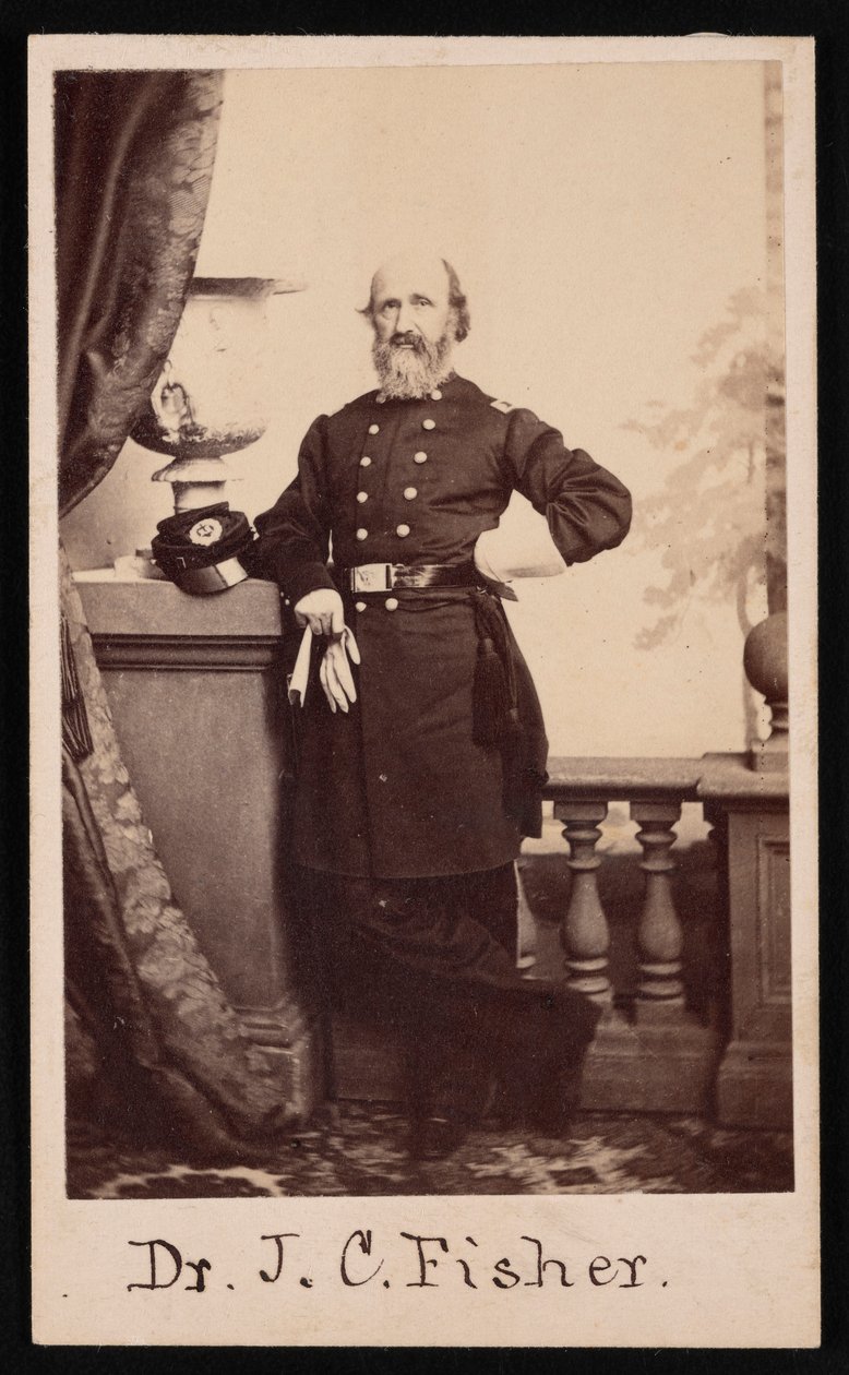 Portrét Dr. Jamese C. Fishera, 1863. od Broadbent and Co