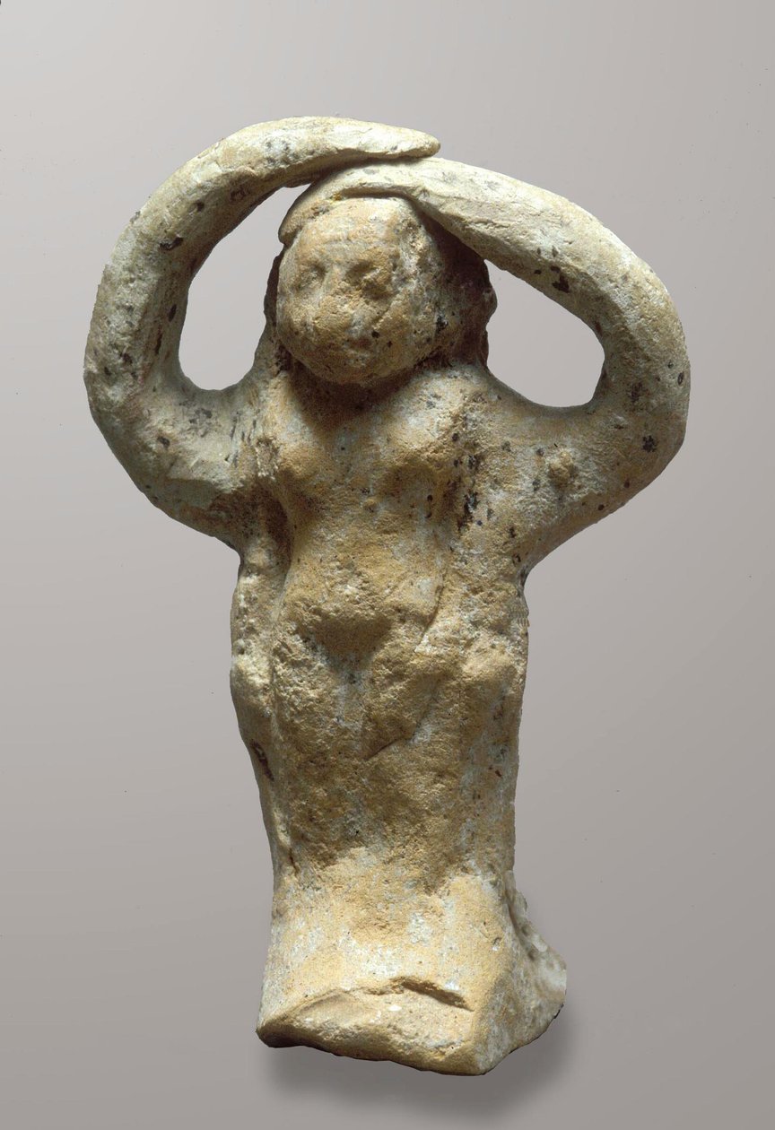 Figurka truchlícího, Azor, Izrael (hlína) od Bronze Age