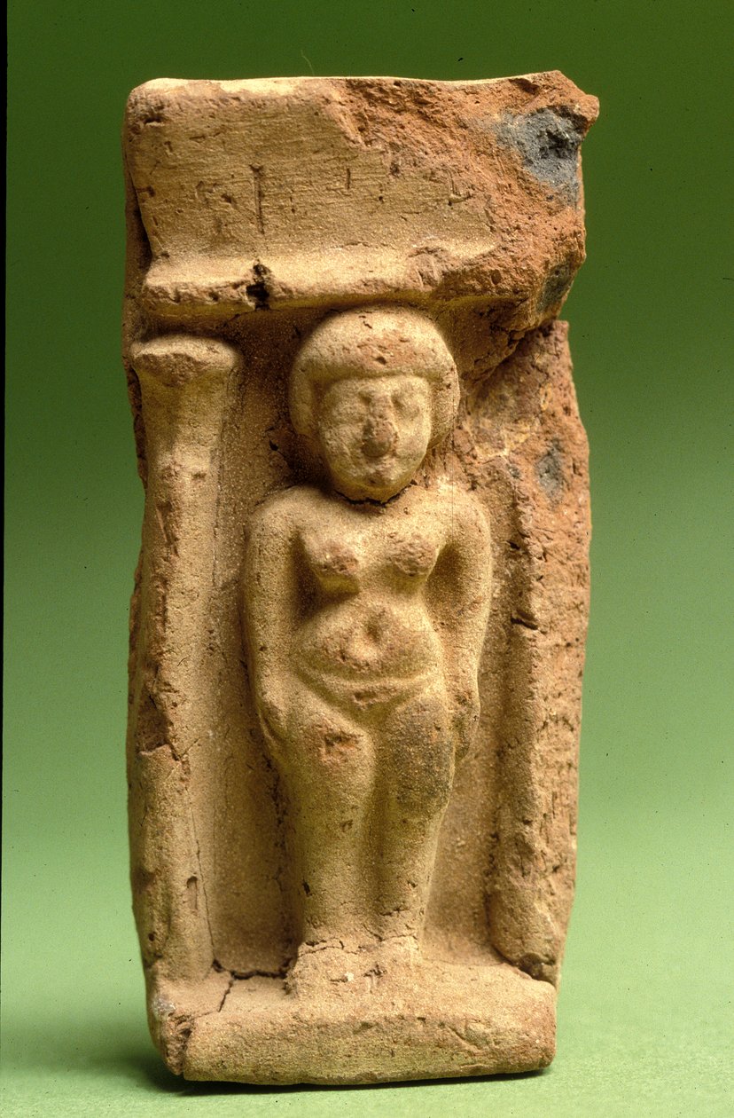 Figurka Ashery, Kananejská, 999-600 př.nl (hlína) od Bronze Age