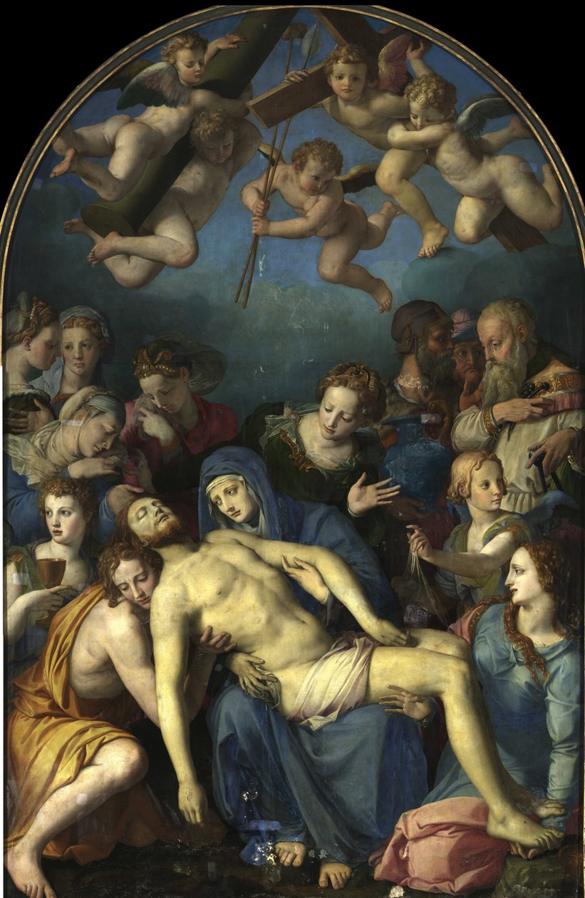 Uložení Krista od Agnolo Bronzino