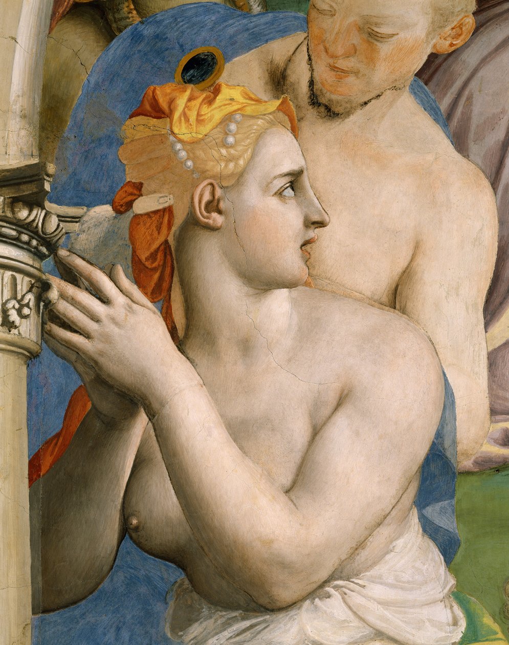 Klanění bronzového hada od Agnolo Bronzino