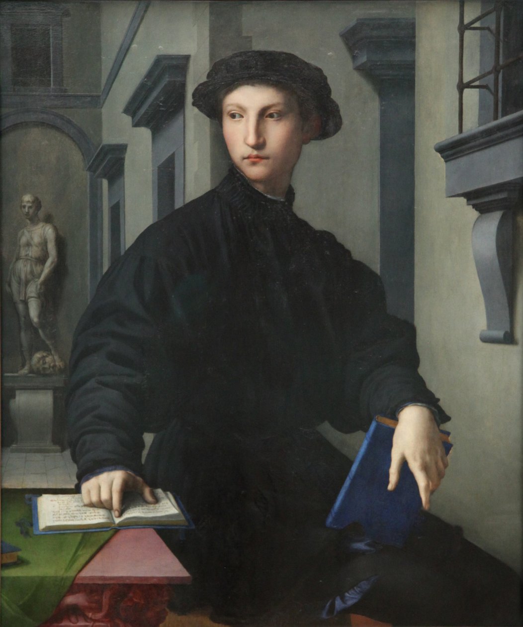 Angličtina: Ugolino Martelli (1519-1592) Portrét Ugolina Martelliho od Bronzino