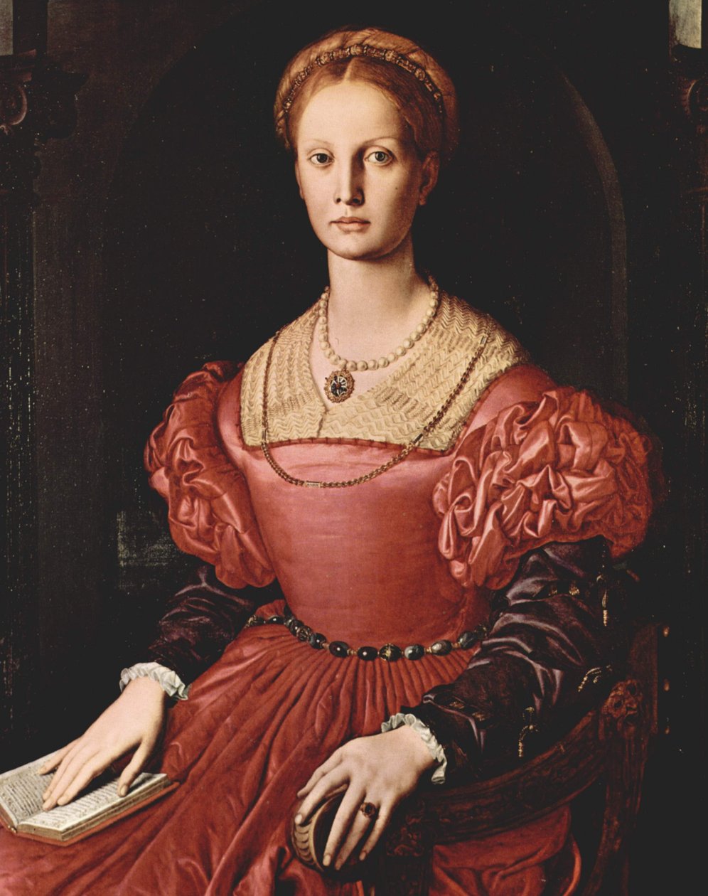 Portrét Lucrezie Panciatichiové od Bronzino