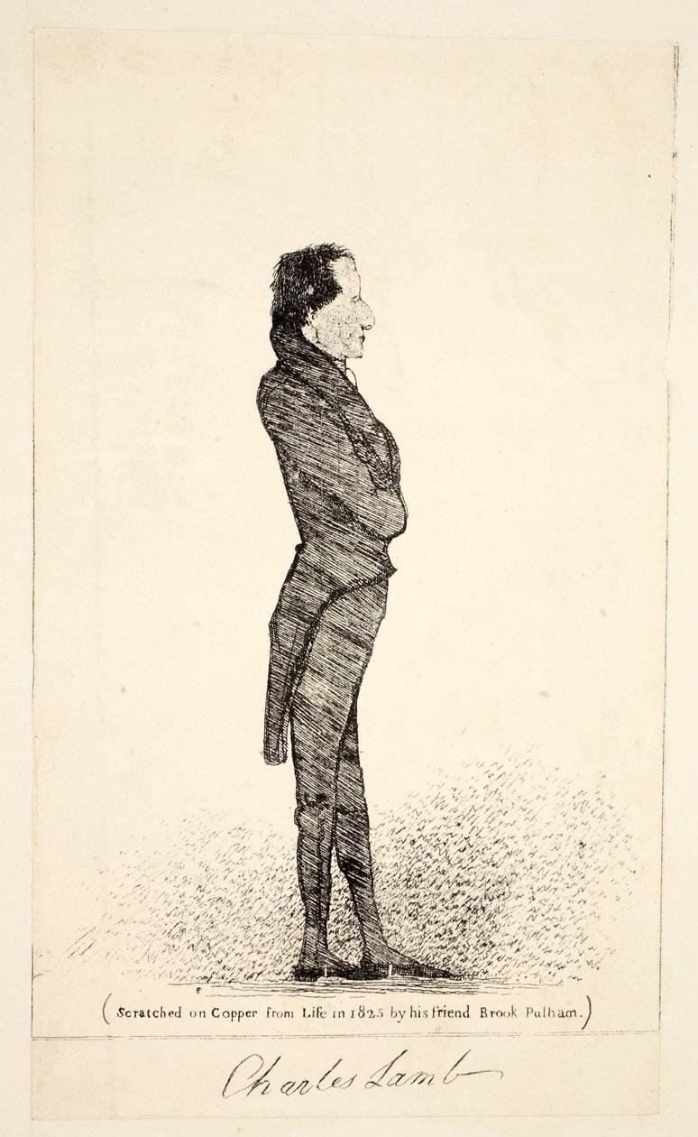 Charles Lamb, 1825 od Brook Pulham