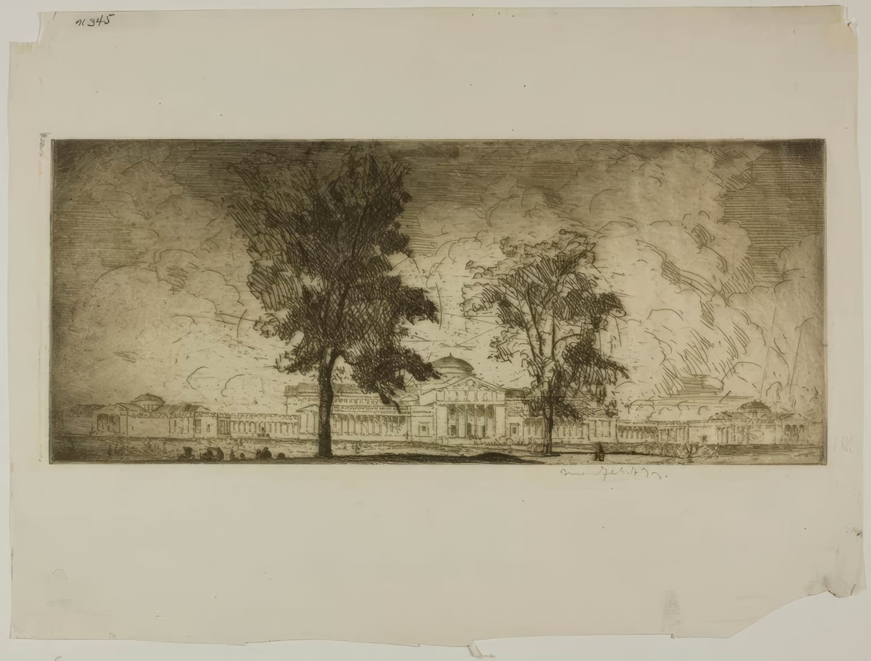 Muzeum Field #1 od Bror Julius Olsson Nordfeldt