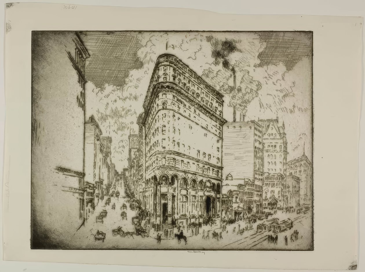 San Francisco – policista na koni od Bror Julius Olsson Nordfeldt