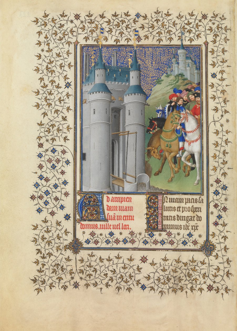Belles Heures Jeana de France, vévody z Berry od Brothers Limbourg