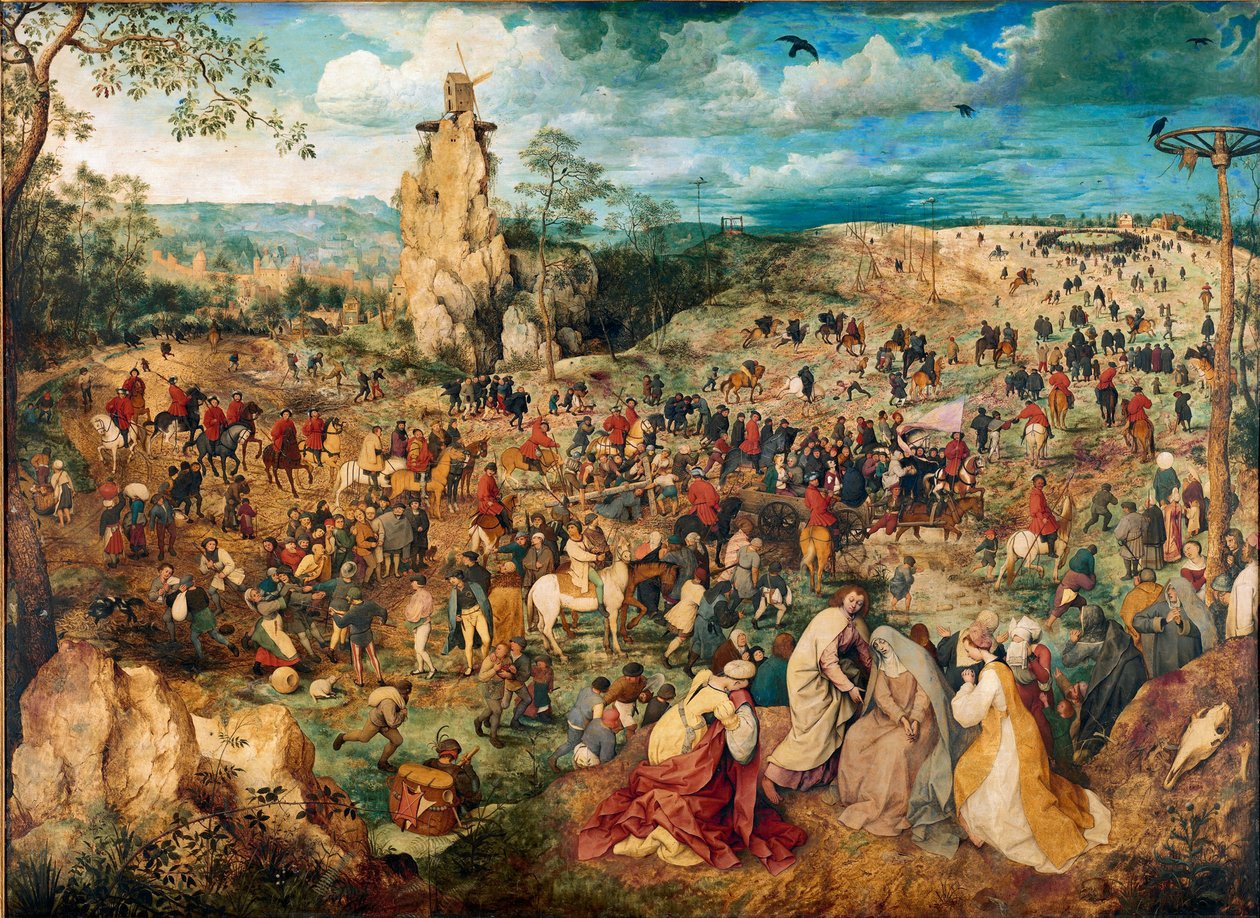 Kristus nesoucí kříž, 1564 od Bruegel