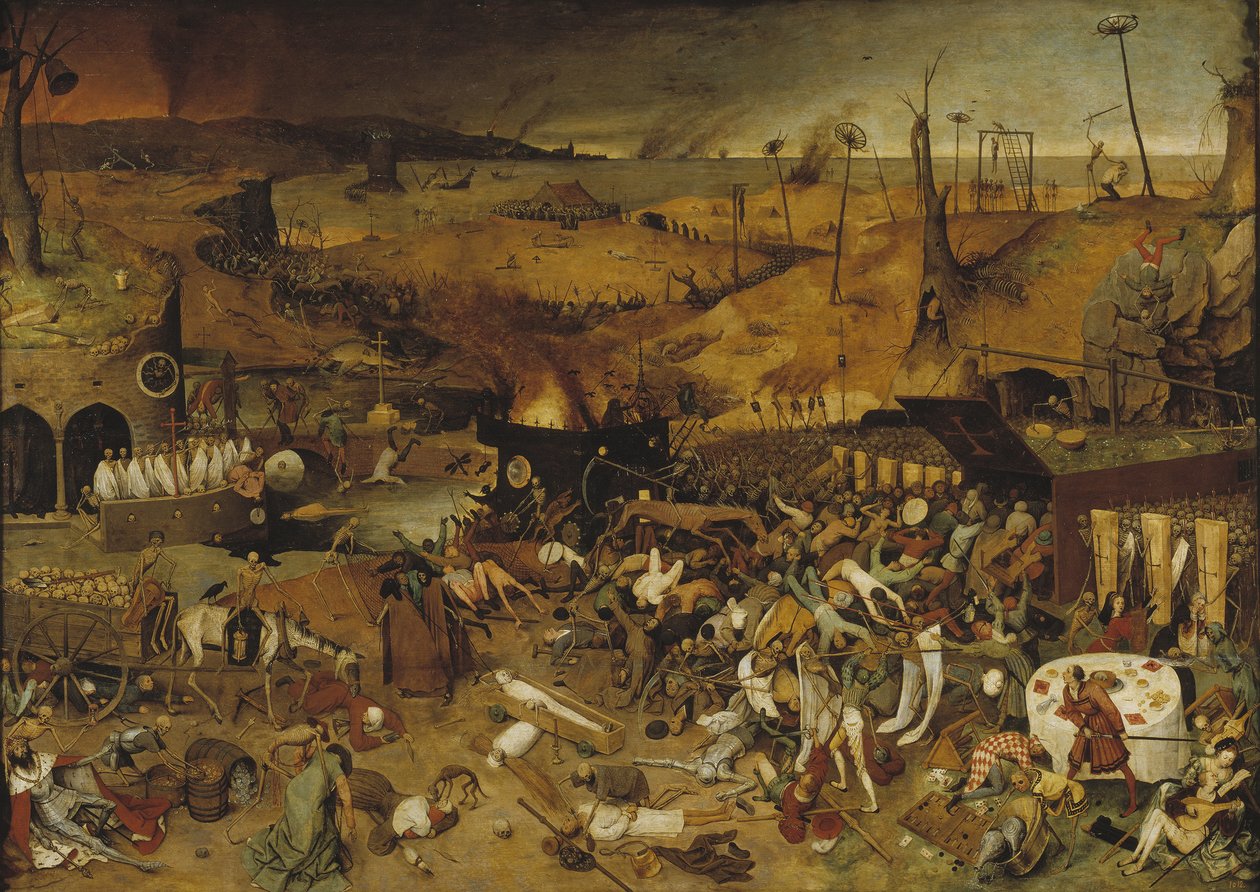 Triumf smrti, cca 1562-1563 od Bruegel