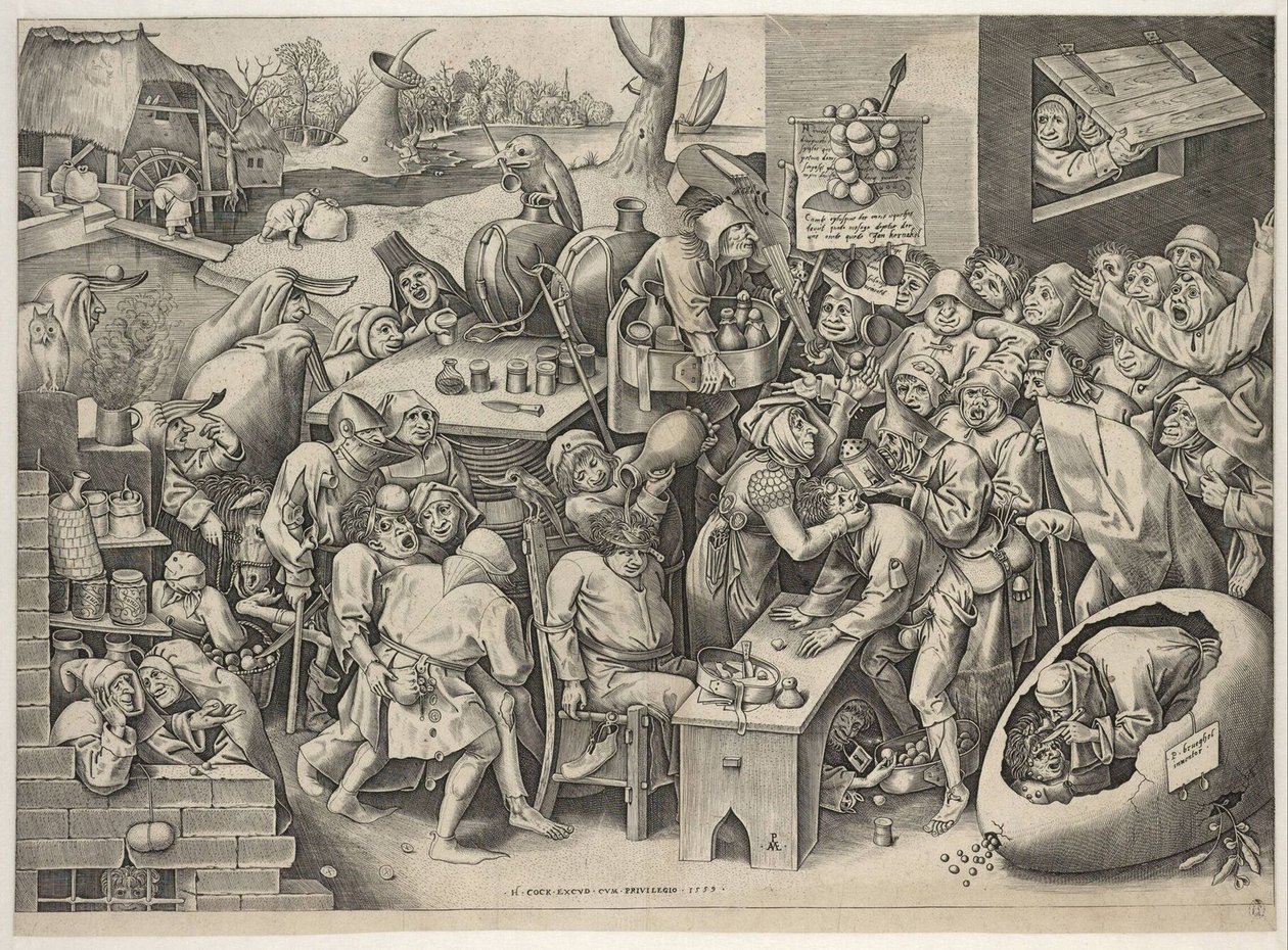 Čarodějnice z Malleghemu od Bruegel